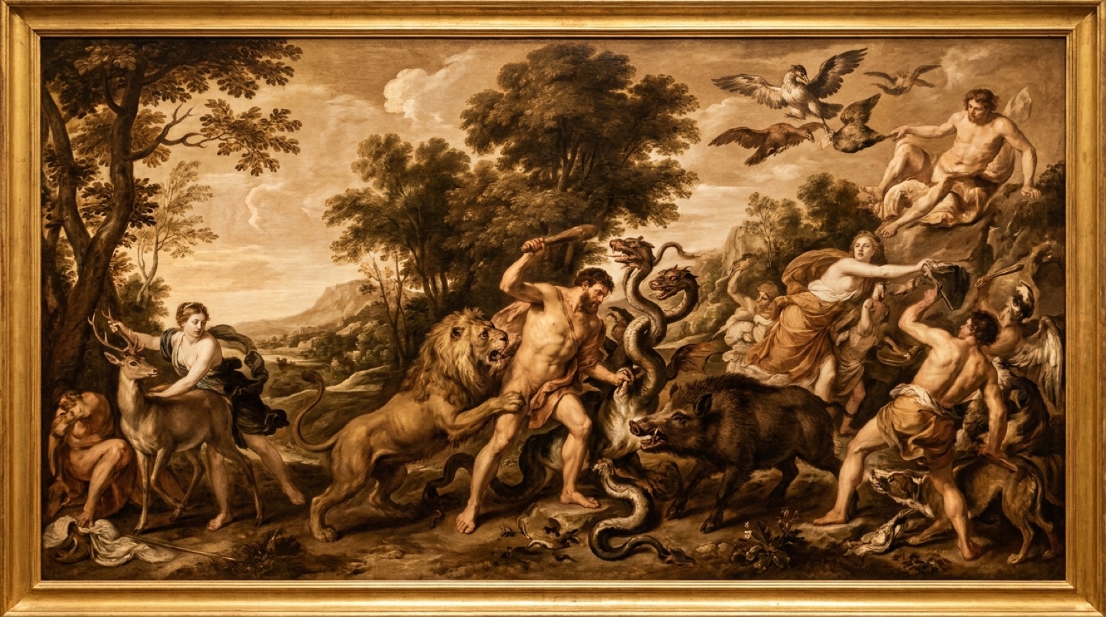 Herakles in der griechischen Mythologie – Held