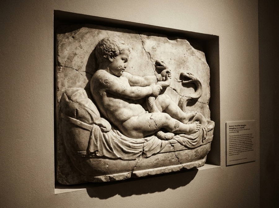 Herakles Kindheit und Jugend – Held