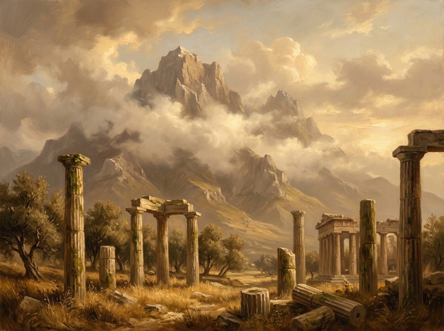 Bekannte Orte aus der griechischen Mythologie – Übersicht